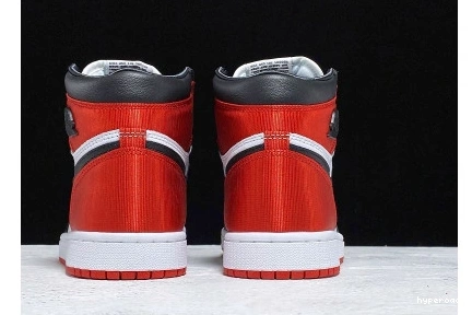 Hyperoad SATIN BLACK TOE HIGH - RETRO 1 JORDAN 1124